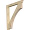 Ekena Millwork Westlake Traditional Rough Sawn Outlooker, Douglas Fir, 6"W x 48"D x 48"H OUT06X48X48WTL01RDF - alternate 1